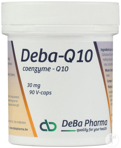 DeBa Pharma Deba Q10 Coenzyme Q10 30mg 90 Capsules