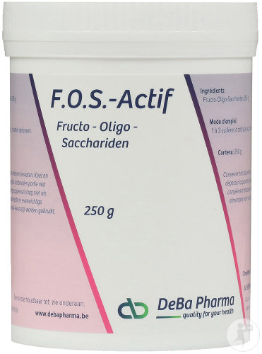 DeBa Pharma F.O.S. Active fructo-oligo-saccharides 250g