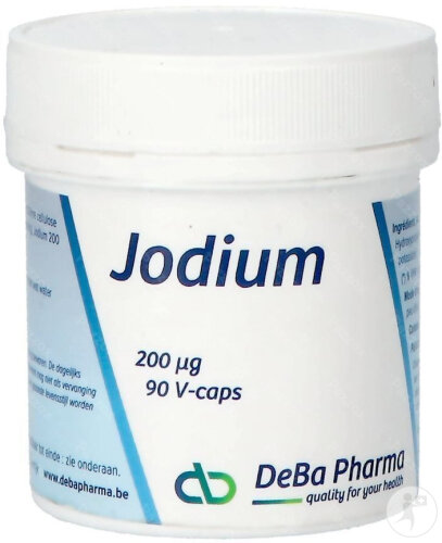 Deba Pharma Iodine 200mcg 90 Capsules