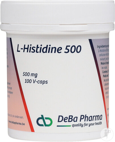 DeBa Pharma L-Histidine 500mg 100 capsules