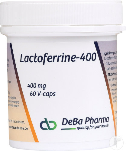 DeBa Pharma Lactoferrin 400mg 60 capsules