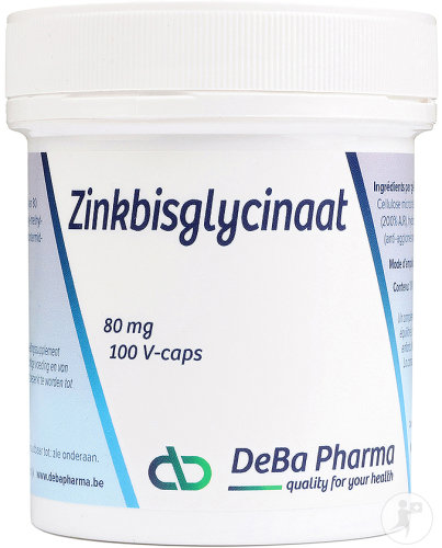 Deba Zinc Bisglycinate Capsules 100