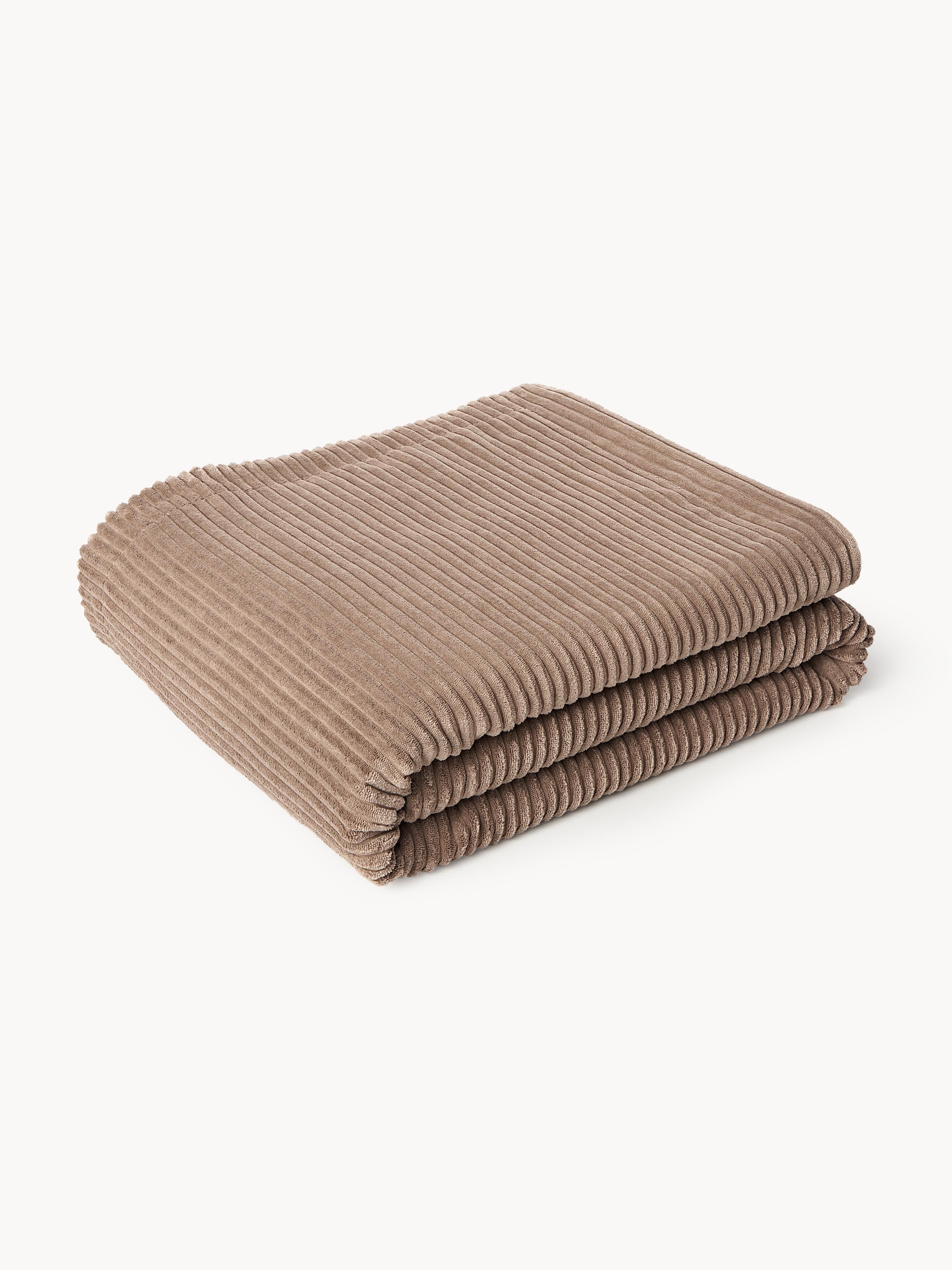 Westwing Collection Kylen blanket made of corduroy