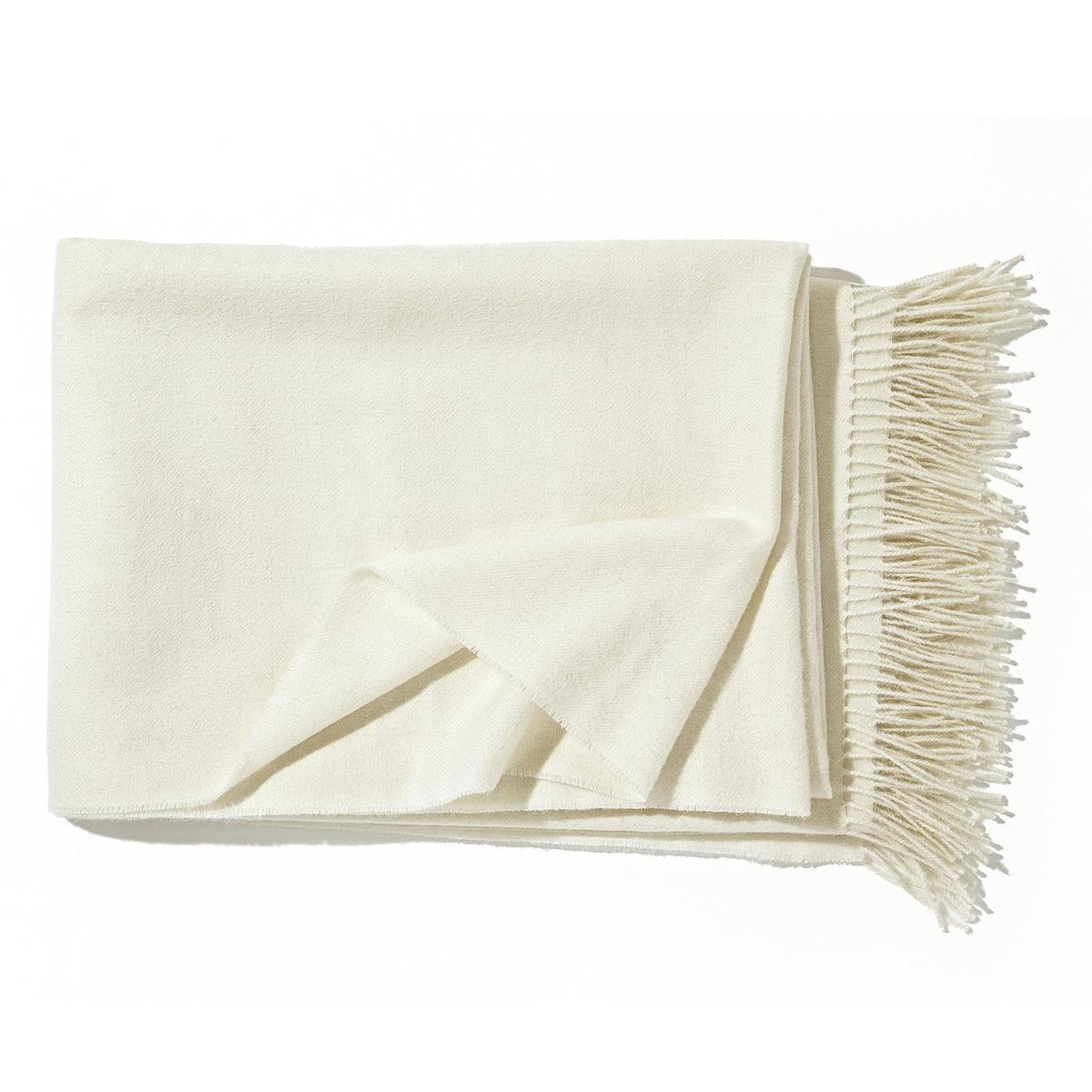 Puro blanket, cream, by Fischbacher 1819