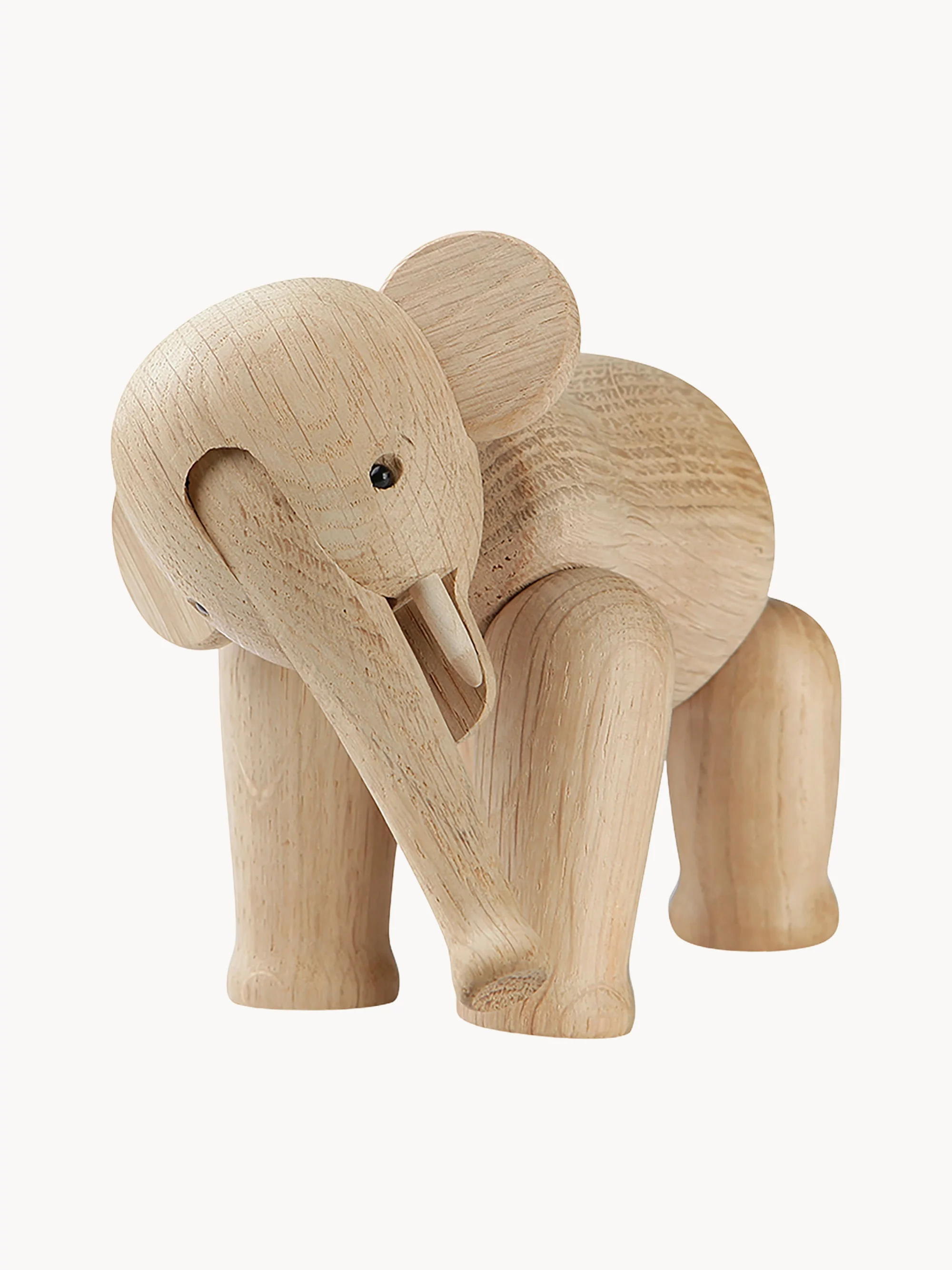 Kay Bojesen Decorative object Elephant Mini made of oak wood