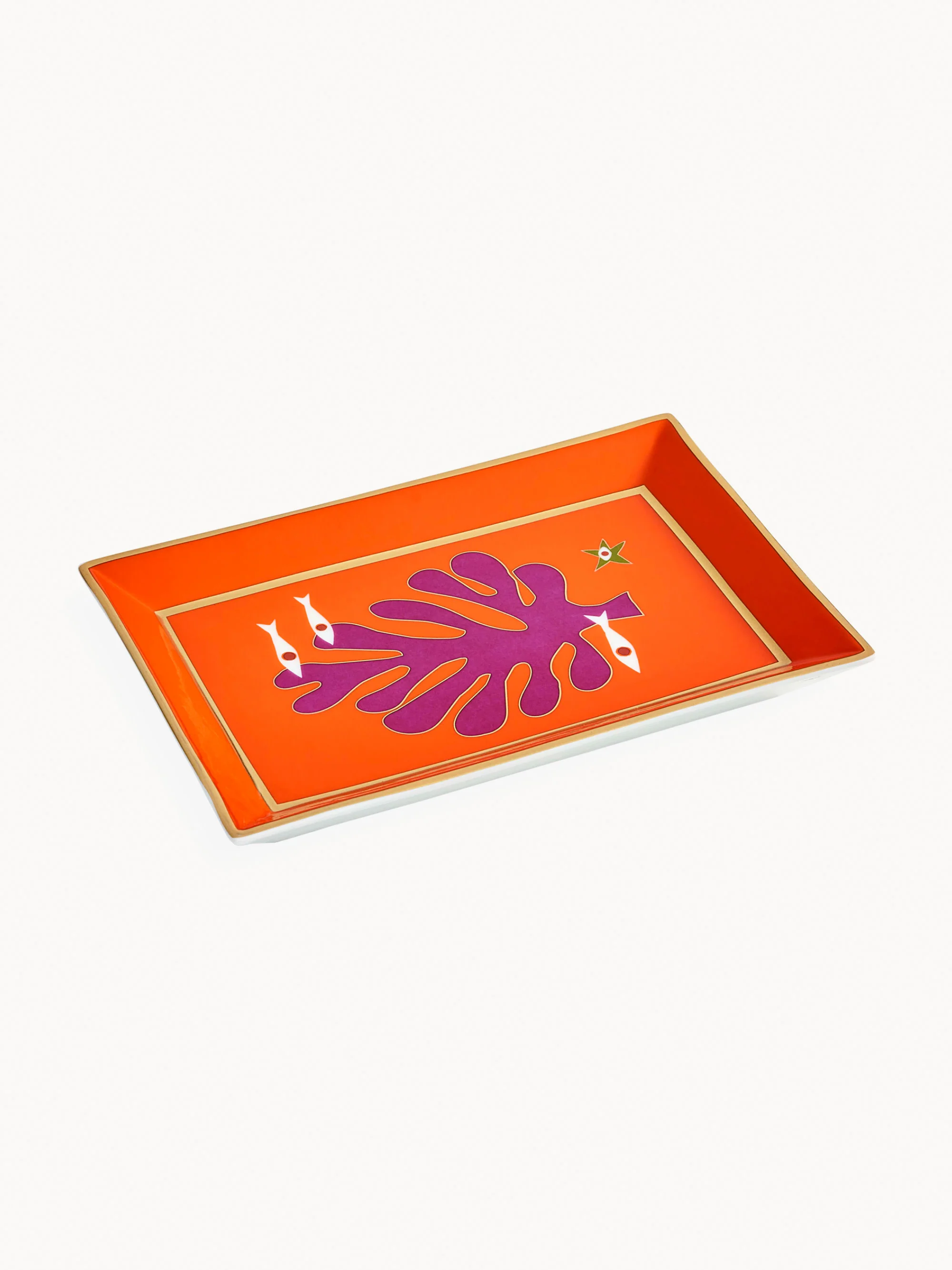 Jonathan Adler Playa porcelain decorative tray