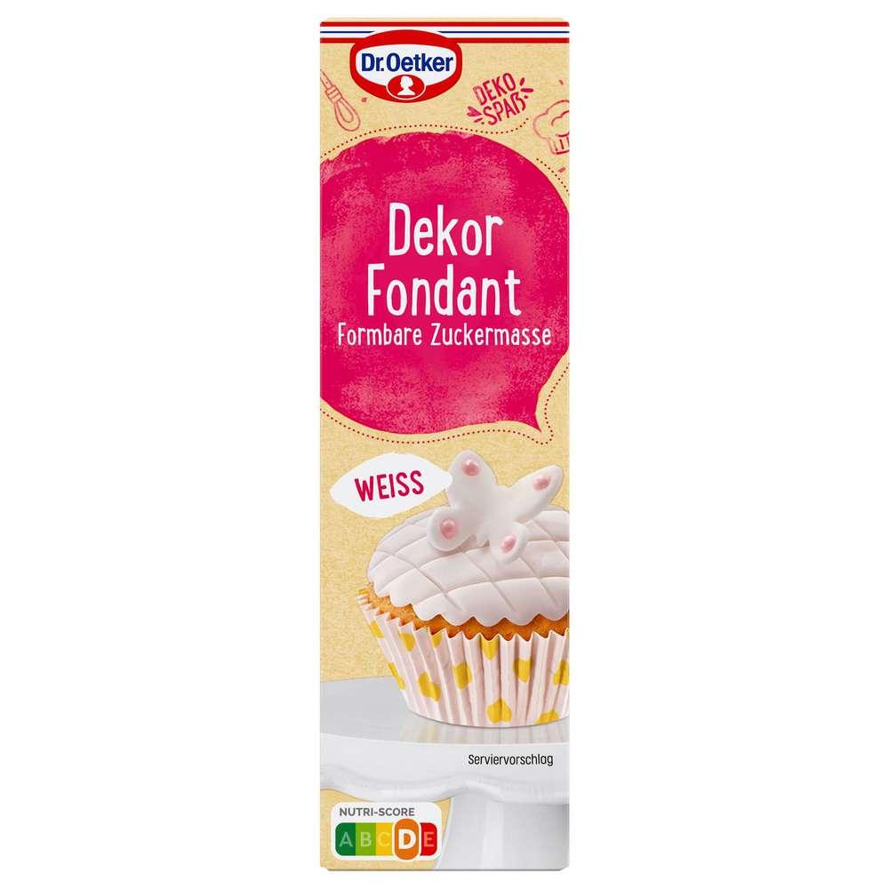 Dr. Oetker Fondant decoration, white