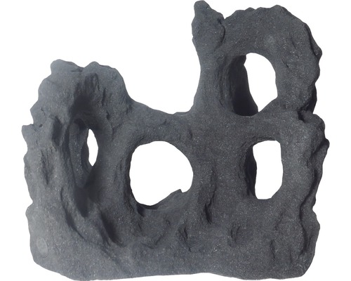 Decoration VARIOGART perforated rock L II slate anthracite
