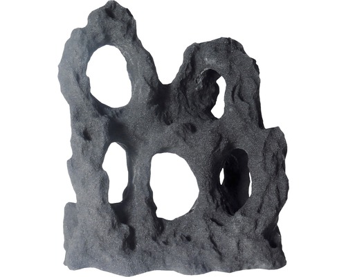 Decoration VARIOGART perforated rock L III slate anthracite