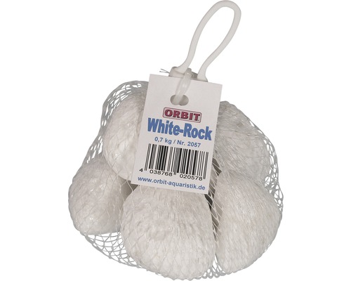 ORBIT Decoration White Rock Net 0.7 kg