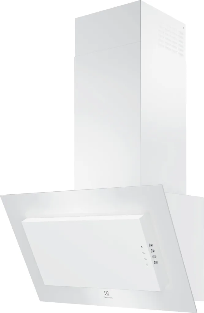 Decorative extractor hood 60 cm, 49 dB, 600 m³/h, white Electrolux LFV326W