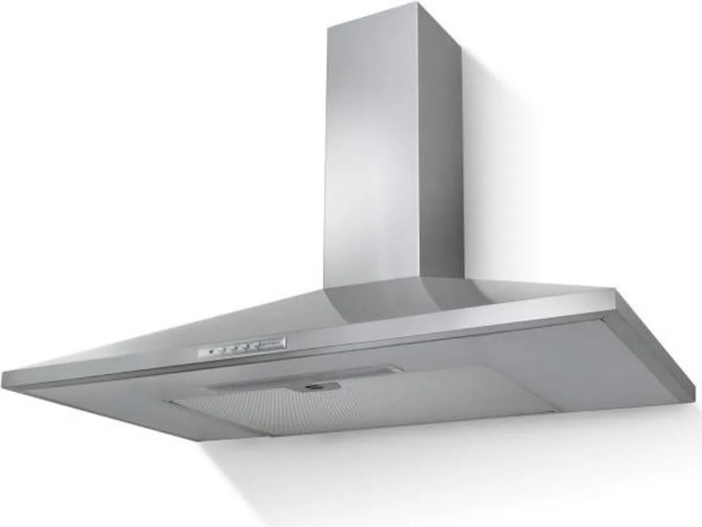 Decorative wall-mounted extractor hood 90cm 370m3/h stainless steel Faber 5605618