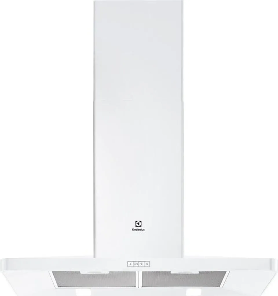 Decorative wall-mounted extractor hood 90cm 603m3/h white Electrolux EFF90462OW