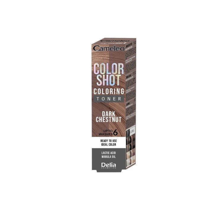 Delia CAMELEO Color Shot Dark Chestnut Hair Toner 60 ml