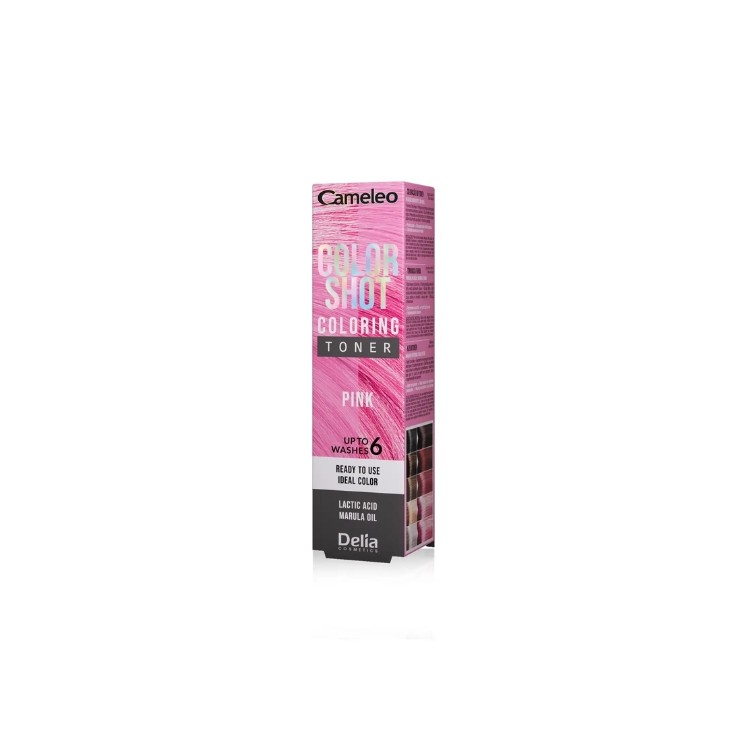 Delia CAMELEO Color Shot Pink Hair Toner 60 ml