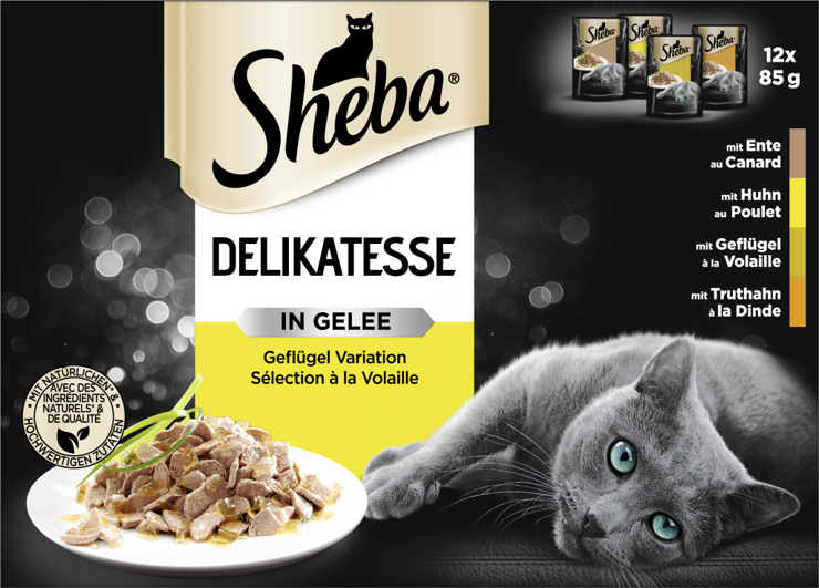 Sheba A delicacy in jelly for poultry variation Multipack