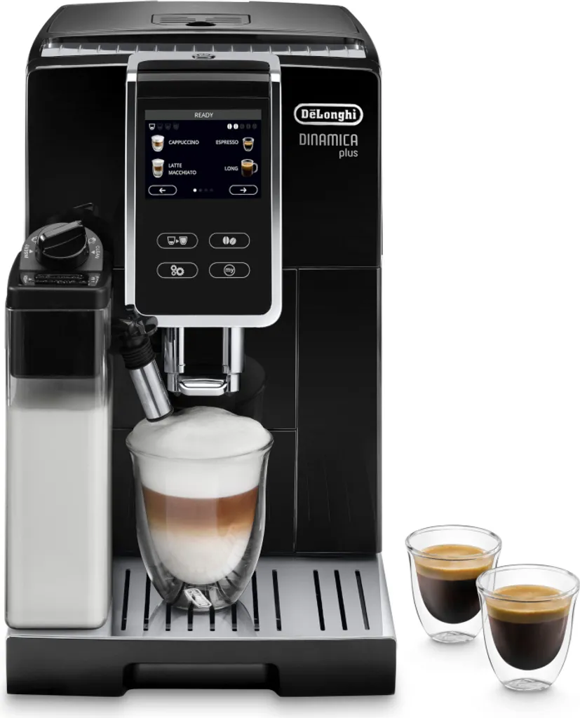 DeLonghi Dinamica ECAM370.70.B Fully Automatic Coffee Machine, Black