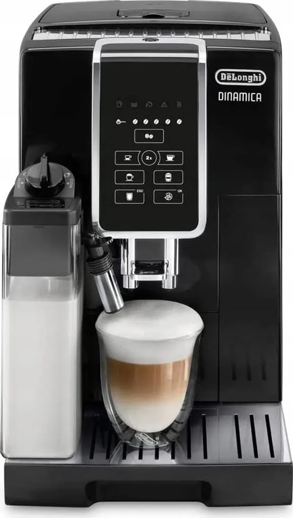 Delonghi Ecam 350.50.B Coffee Machine 1450W, 15 Bar, Black, Lattecrema System