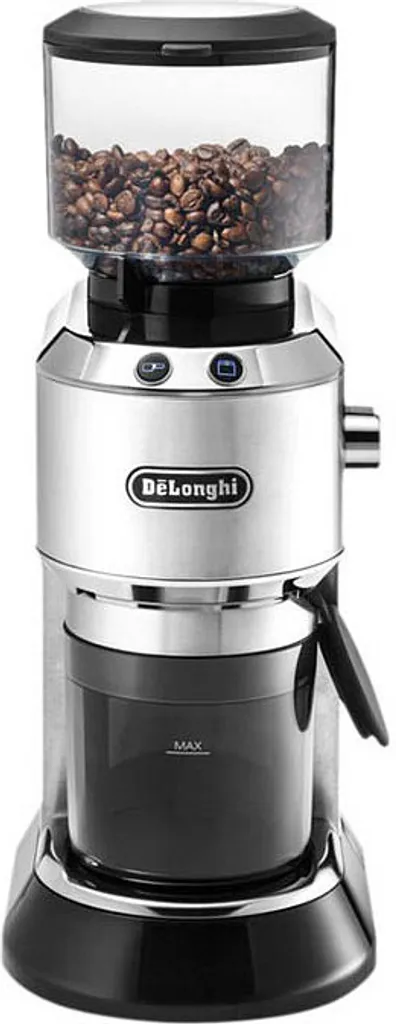 DeLonghi KG 520.M DEDICA Coffee Grinder, Color: Silver