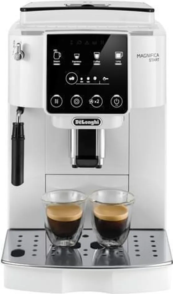 DeLonghi Magnifica Start Fully Automatic Coffee Machine ECAM220.20.W 1.8L 15 bar with Grinder and Frother