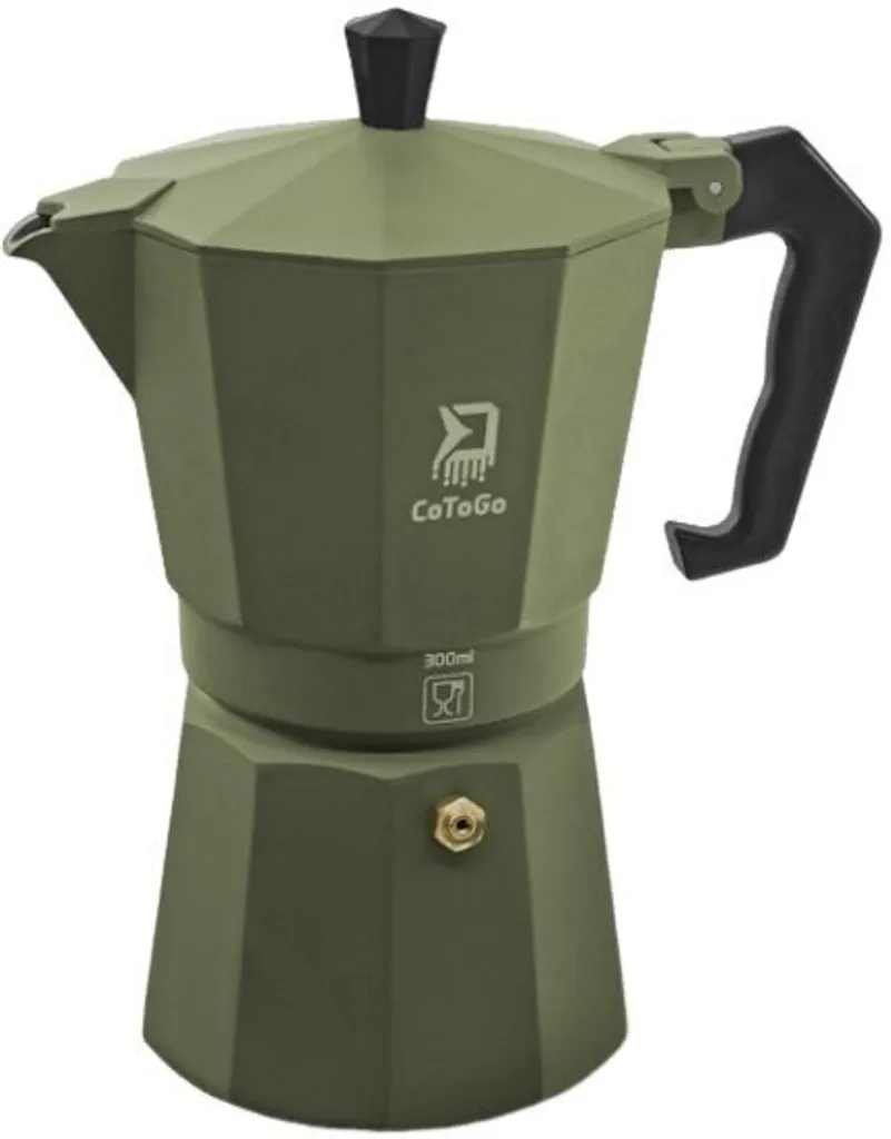 Delphin CoToGo Coffee Machine Green 300 ml Outdoor Cookware