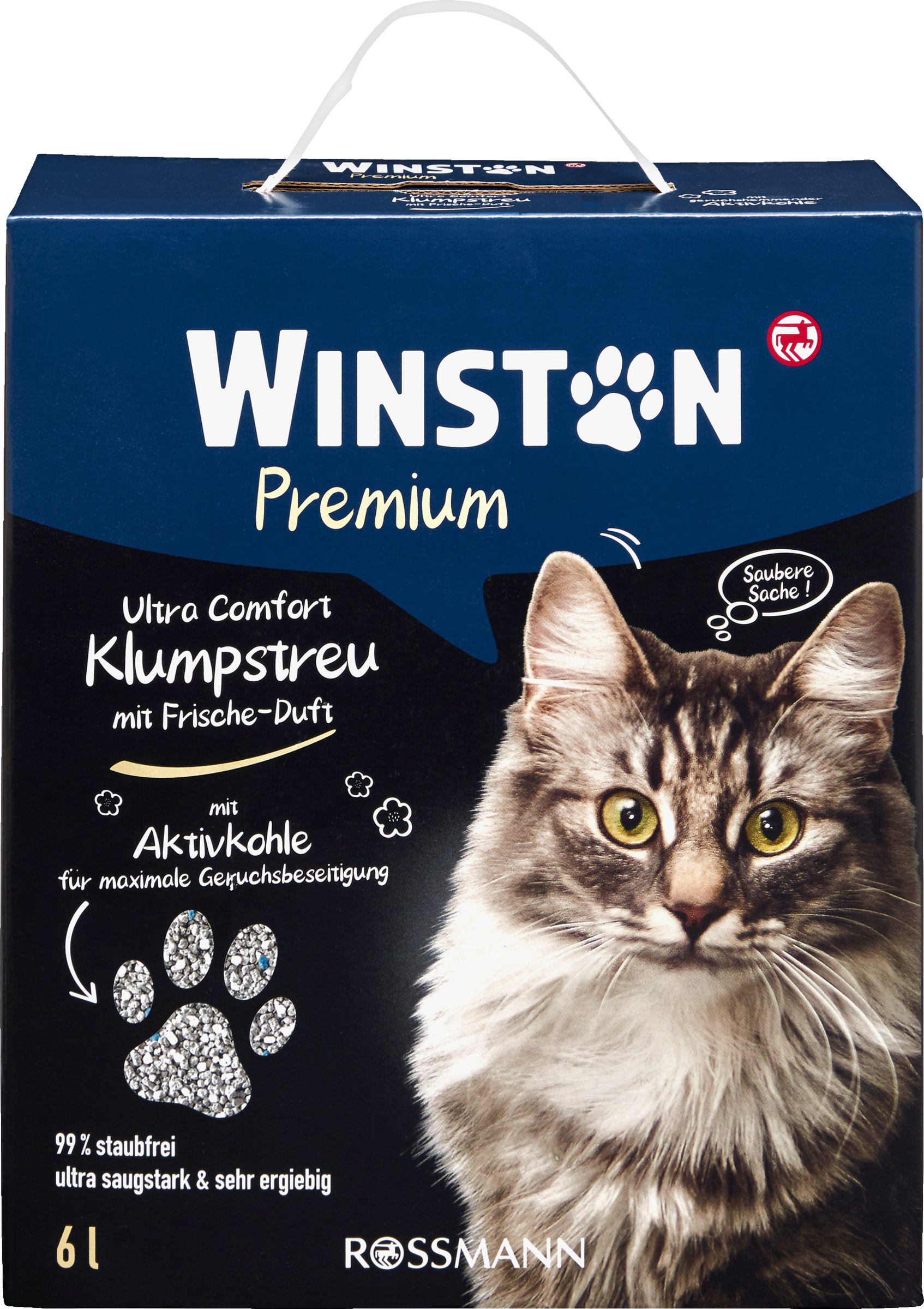 Winston Deluxe Ultra Comfort clumping litter with fresh scent