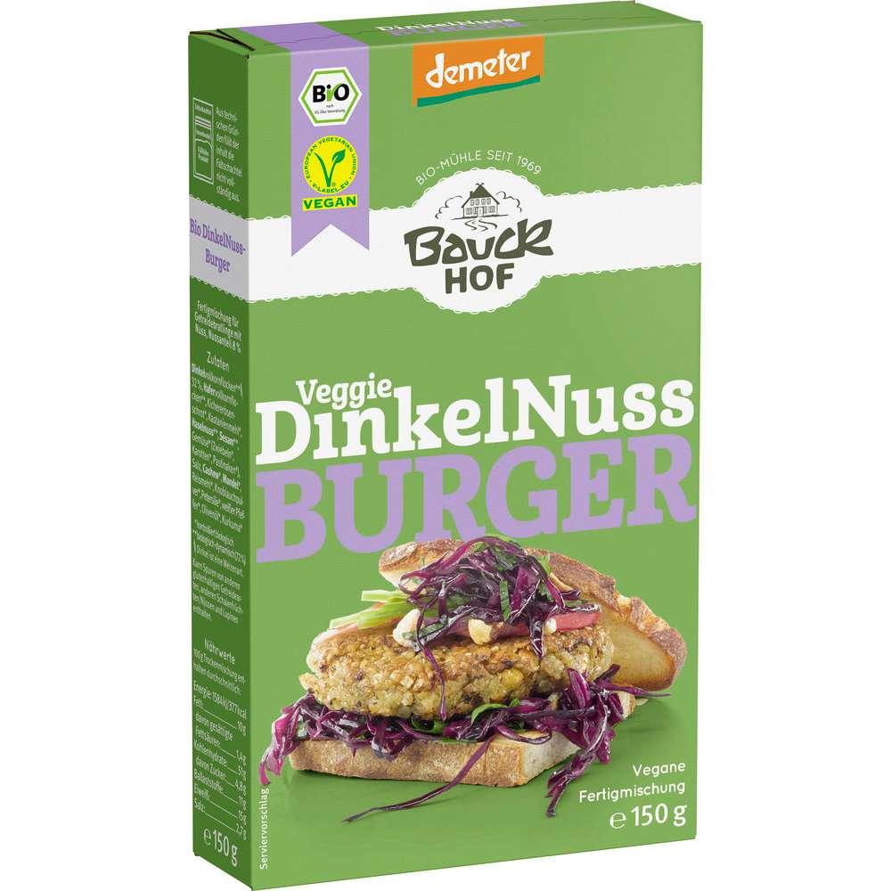 Bauckhof Demeter, vegan spelled nut burger