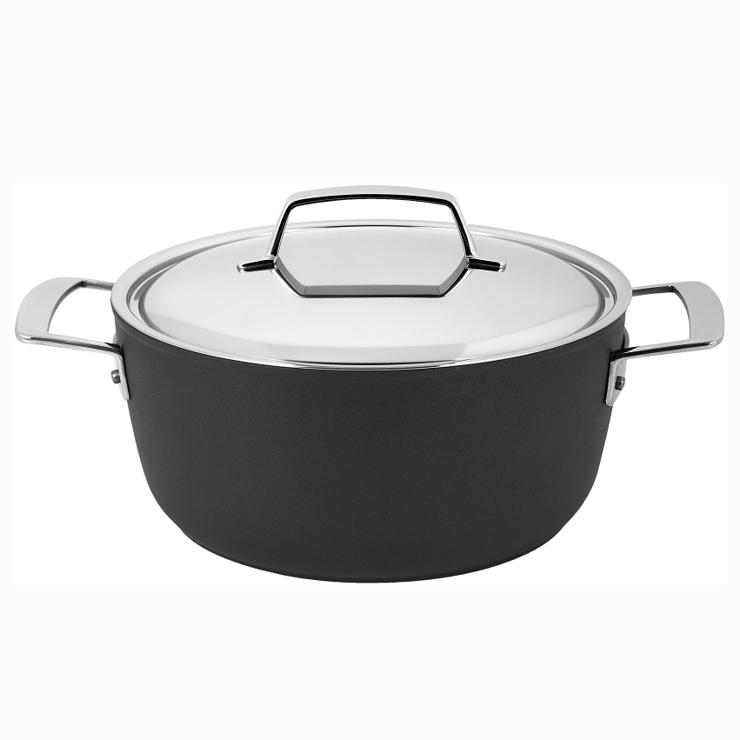 Demeyere Alu Pro Pot With Stainless Steel Lid