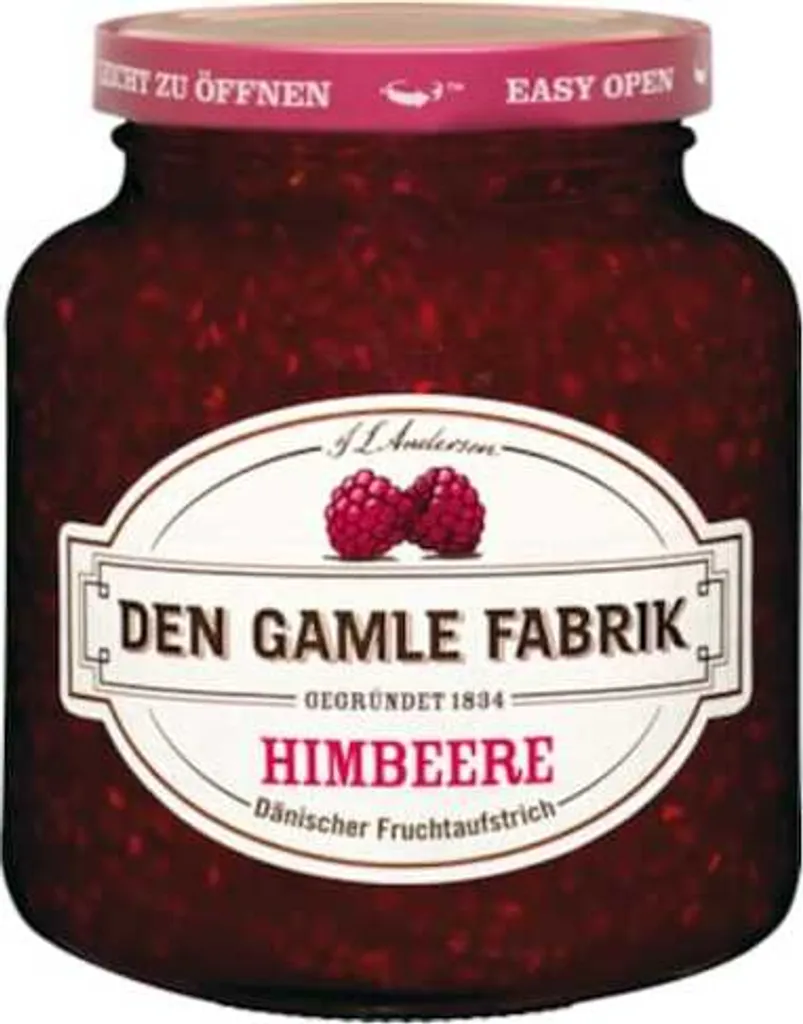 Den gamle Fabrik Raspberry Fruit Spread 380g