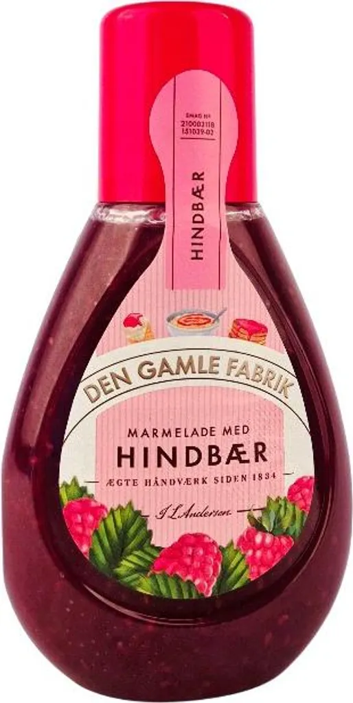 Den Gamle Fabrik Hindbær fruit sauce 425g