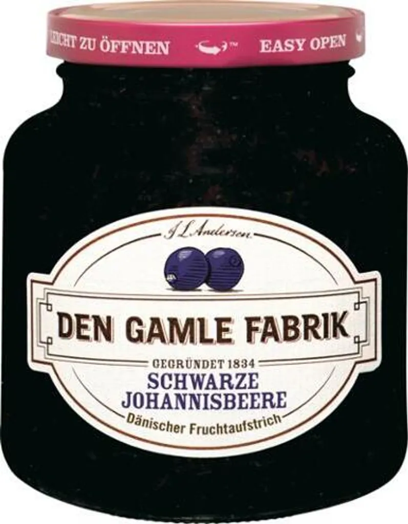 Den gamle Fabrik Blackcurrant Fruit Spread 380g
