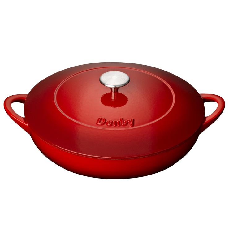 Denby Cast Iron Pot Low 3.6 L