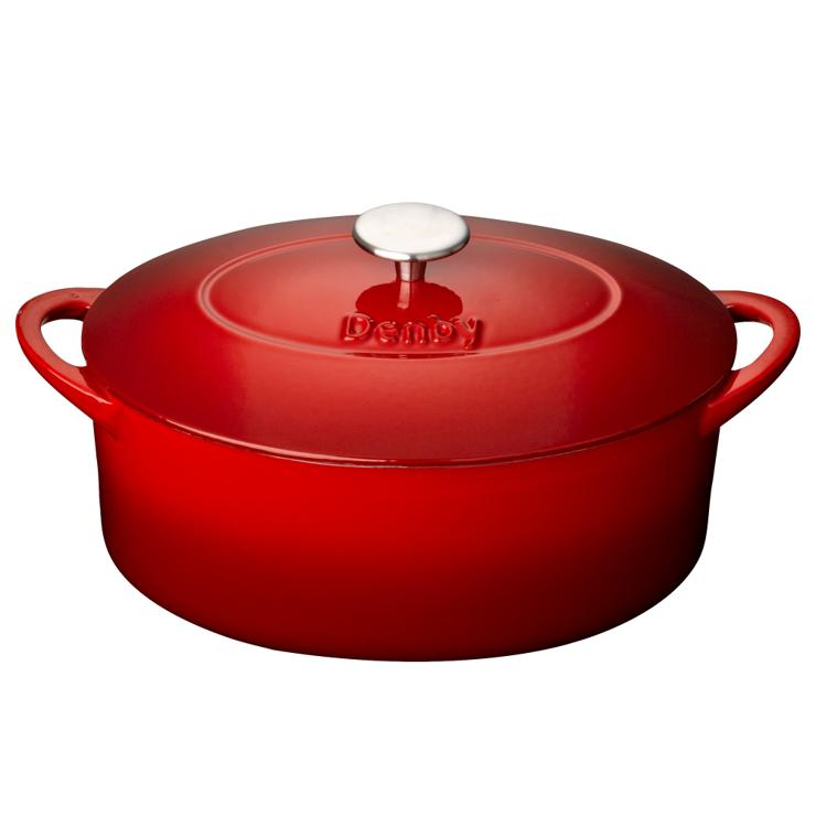 Denby Cast Iron Pot Oval 4,2 L