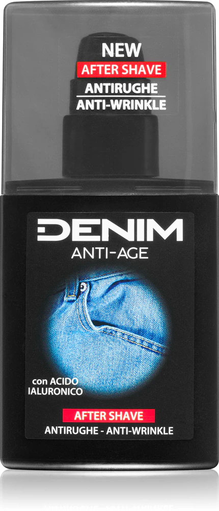 Denim ANTI-AGE after shave balm against wrinkles for men