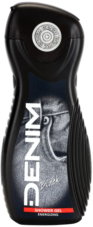 Denim Black shower gel for men
