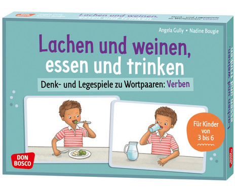 Don Bosco Thinking and matching game “Laughing and crying, eating and drinking” 159g