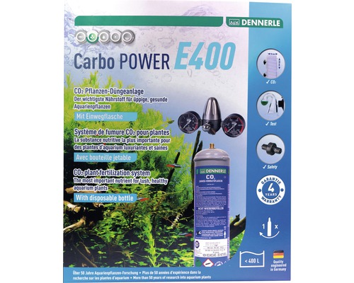 Dennerle CO2 Disposable Fertilizer Set Carbo POWER E400