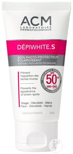 ACM Depiwhite.S Protective Care Against Stains SPF50+ Tube 50ml