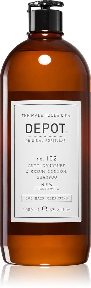 Depot No. 102 Anti-Dandruff & Sebum Control Shampoo Shampoo that restores the balance of the scalp 1000 ml