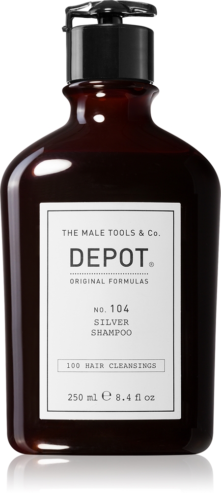Depot No. 104 Silver Shampoo Shampoo to protect the color