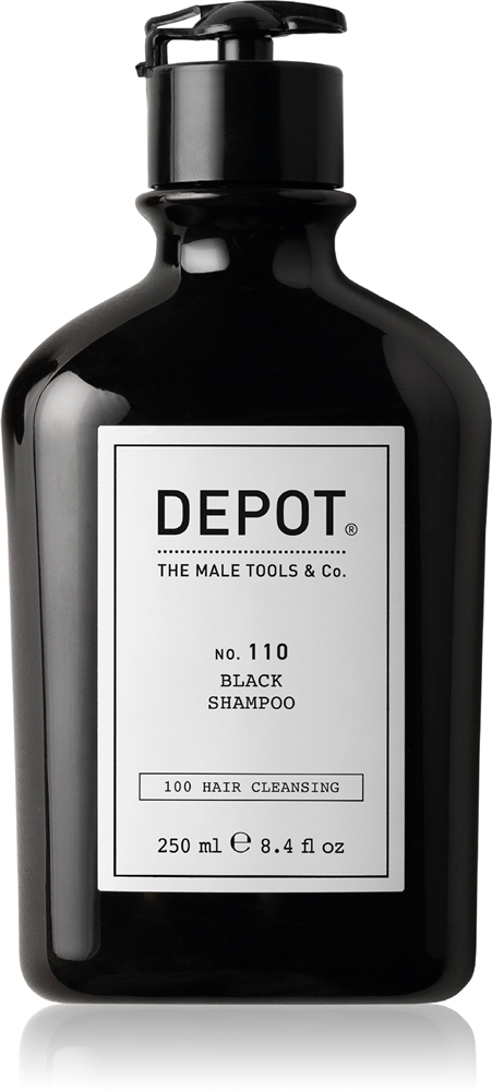 Depot No. 110 Black Shampoo Shampoo neutralizes brass undertones