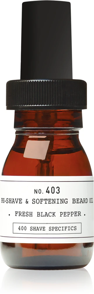 Depot No. 403 Pre-Shave&Softening Beard Oil Oil before shaving