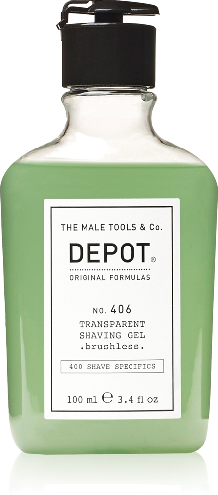Depot No. 406 Transparent Shaving Gel Shaving gel
