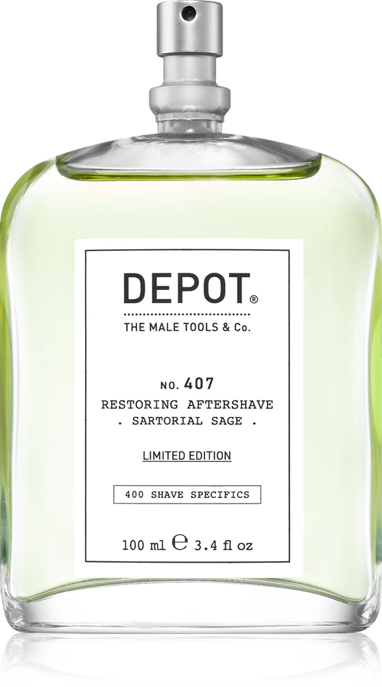Depot No. 407 Restoring Aftershave refreshing aftershave