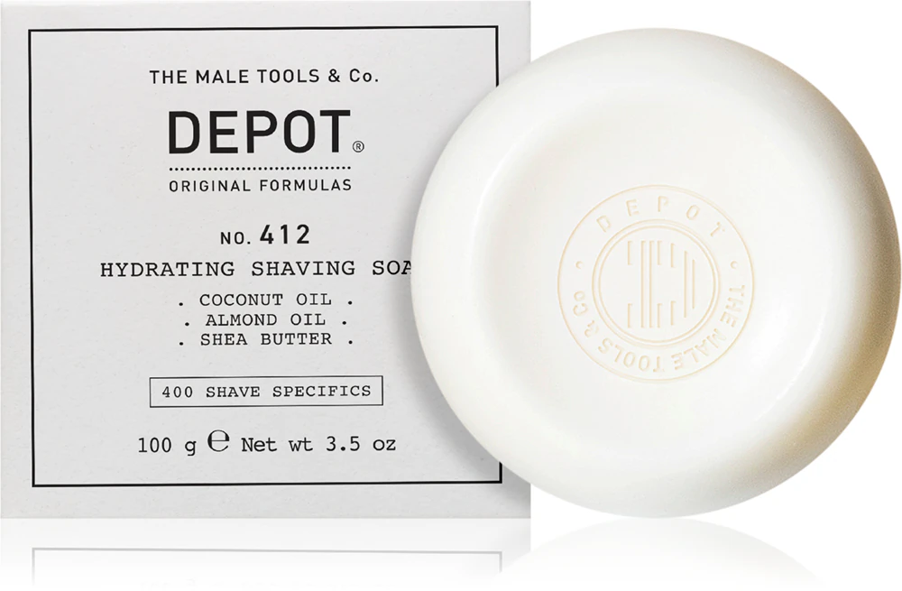 Depot No. 412 Hydrating Shaving Soap moisturizing soap for shaving