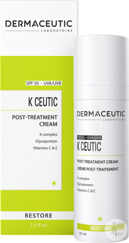Dermaceutic K Ceutic Cream SPF 50 After Aesthetic Treatments K-Complex Glycoprotein 30ml