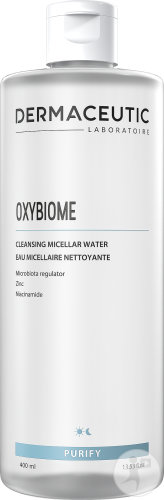 Dermaceutic Oxybiome Purifying Micellar Water Skin Microbiome Regulator Zinc Gluconate 400ml