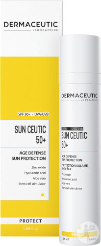 Dermaceutic Sun Ceutic 50+ Anti-Aging Sunscreen With UV Filter Hyaluronic Acid 50ml