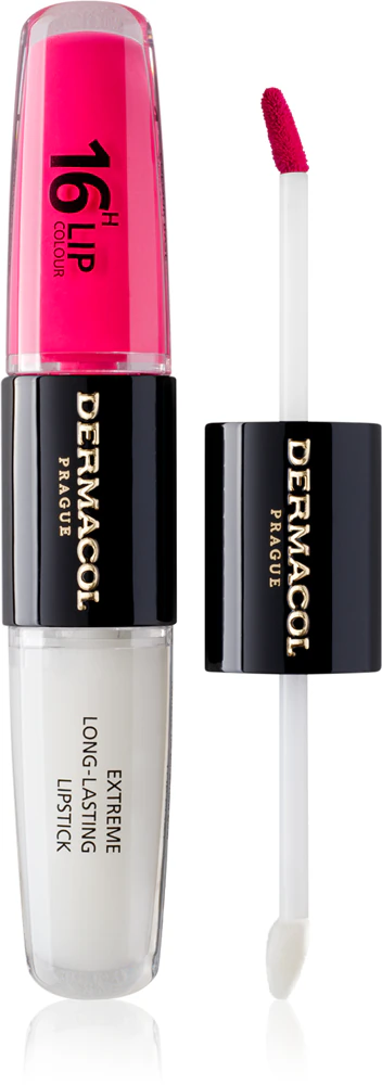 Dermacol 16H Lip Color long-lasting, shiny lipstick Farbton 38 2x4 ml