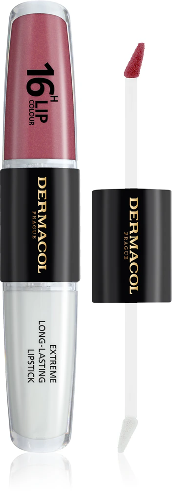 Dermacol 16H Lip Colour long-lasting, glossy lipstick